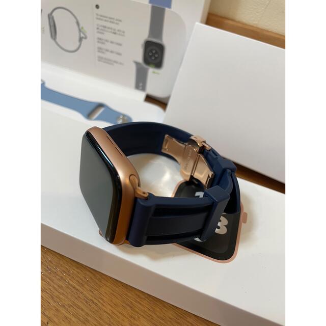 アップルウォッチSE 44mm ゴールド 未使用 2022年4月購入
