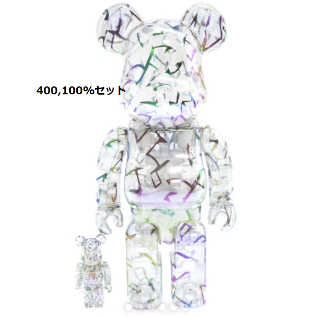 BE@RBRICK JIMMY CHOO 100％ & 400％