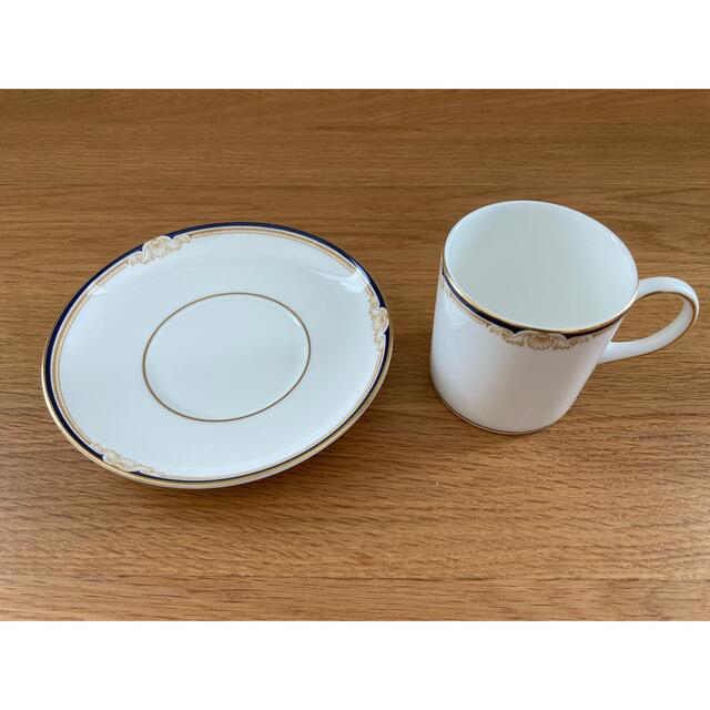 WEDGWOOD(ウェッジウッド)の【美品】ウェッジウッド キャベンディッシュ　カップ&ソーサー２客 インテリア/住まい/日用品のキッチン/食器(食器)の商品写真