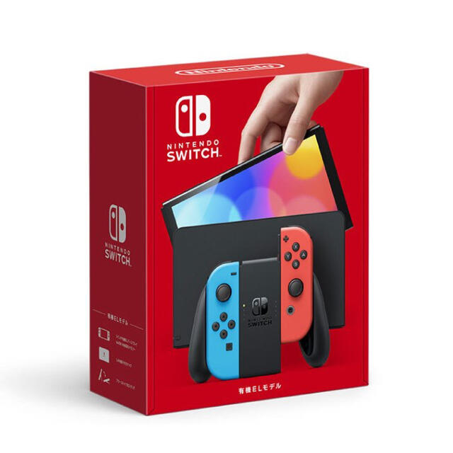 商品名【新品】Nintendo Switch 有機EL ネオンブルー/ネオンレッド