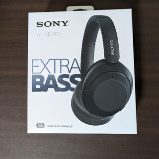 ソニー(SONY)のWH-XB910N SONYワイヤレスノイズキャンセリングヘッドホン(ヘッドフォン/イヤフォン)