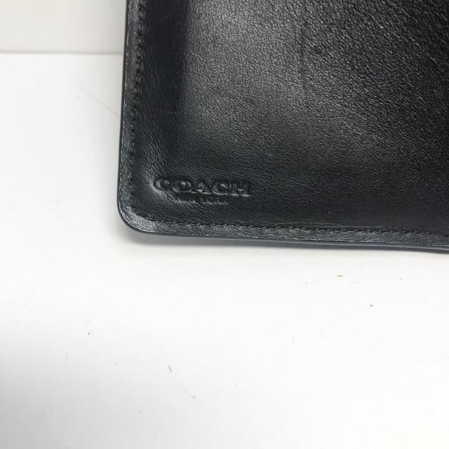 COACH(コーチ)のコーチ 2つ折り財布 - 52336 黒 レザー レディースのファッション小物(財布)の商品写真