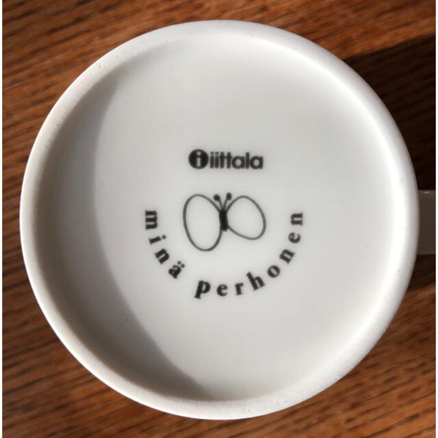 iittala(イッタラ)のレア！ ミナペルホネン イッタラ 限定 マグ choucho グレー  インテリア/住まい/日用品のキッチン/食器(食器)の商品写真