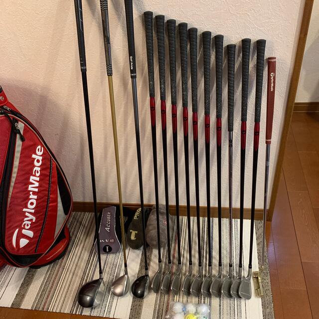 メンズ用！人気のテーラーメイドなど ゴルフクラブセット ⛳️ドライバー2本付き！