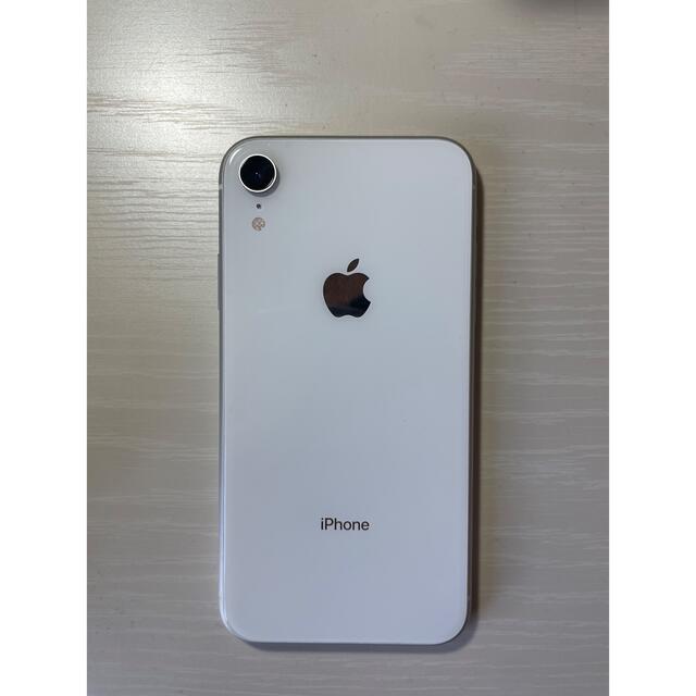 iPhoneXR ホワイト 64Gスマートフォン本体
