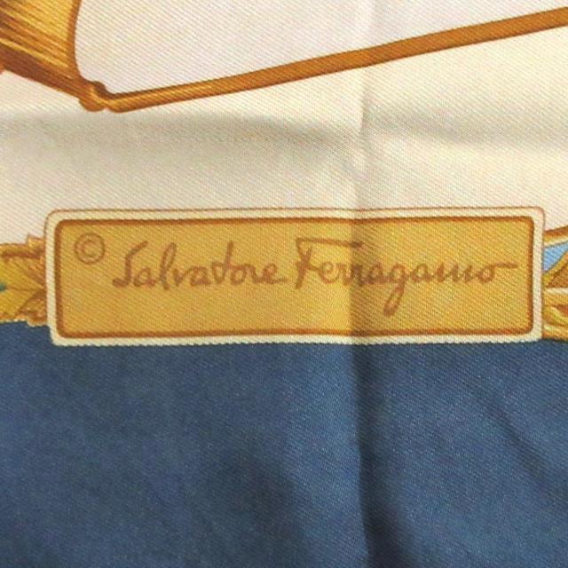 Salvatore Ferragamo(サルヴァトーレフェラガモ)のサルバトーレフェラガモ スカーフ美品  - レディースのファッション小物(バンダナ/スカーフ)の商品写真