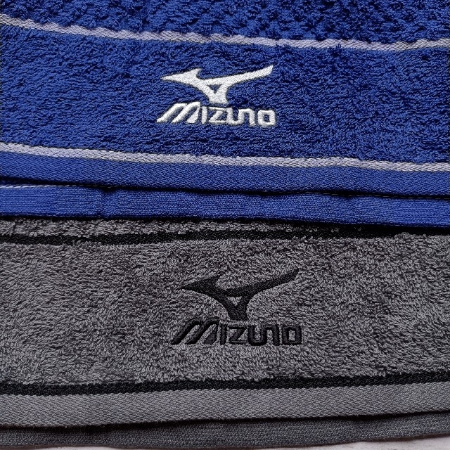 MIZUNO(ミズノ)の【新品】MIZUNO  スポーツタオル  フェイスタオル  2枚セット インテリア/住まい/日用品の日用品/生活雑貨/旅行(タオル/バス用品)の商品写真