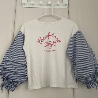 ベルメゾン(ベルメゾン)のベルメゾン　GITA 袖切り替えシャツ　130(Tシャツ/カットソー)