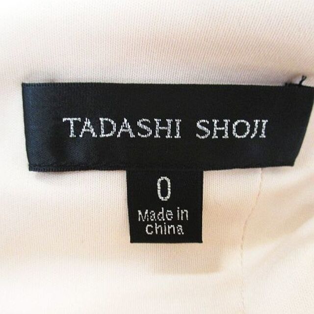 タダシショージ TADASHI SHOJI 膝丈 ミディアムドレス 0 ピンク系 4