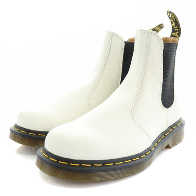 Dr.Martens(ドクターマーチン)のドクターマーチン チェルシー ショートブーツ UK6 25cm 白 2976 メンズの靴/シューズ(ブーツ)の商品写真