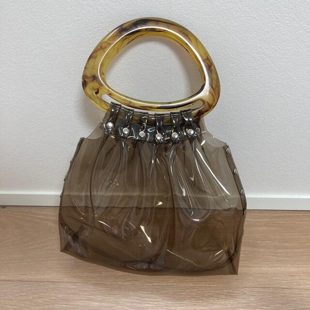 SLY☆ OVAL HANDLE CLEAR BAG