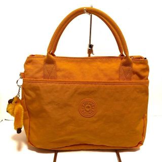 キプリング(kipling)のキプリング トートバッグ美品  - オレンジ(トートバッグ)