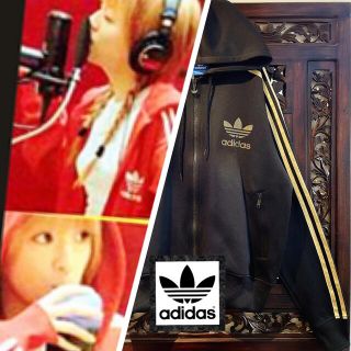 アディダス(adidas)のアディダス オリジナルス ヴィンテージ ゴールド ジャージ パーカー 浜崎あゆみ(パーカー)