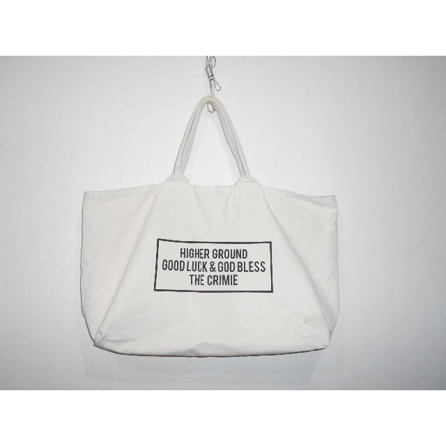 014051● CRIMIE CANVAS BOX LOGO TOTE BAG