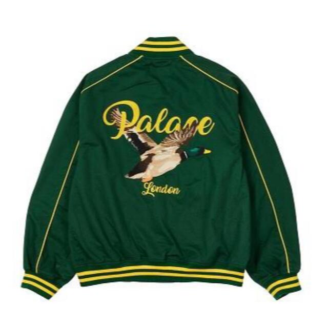 PALACE - Palace Chain Stitch Bomber Jacket Green