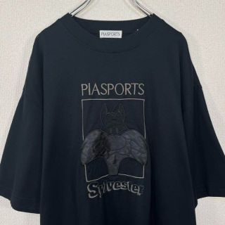 ピアスポーツ(PIA SPORTS)の【90s】PIASPORTS×ルーニーテューンズ　Tシャツ　シルベスター　刺繍(Tシャツ/カットソー(半袖/袖なし))