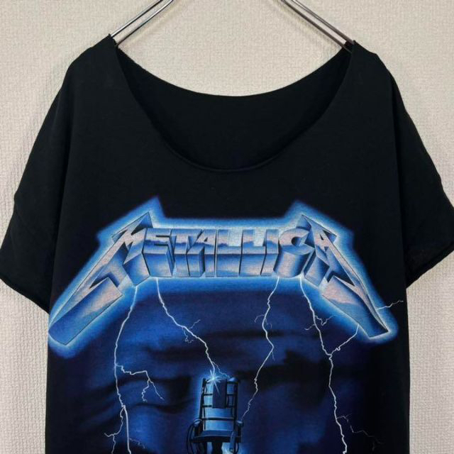 【公式・美品】メタリカ/METALLICA カットオフTシャツ　ノースリーブ