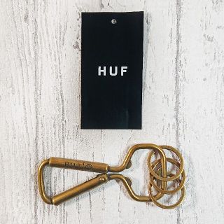 ハフ(HUF)の新品・未開封☆HUF ゴールド ボトルオープナー カラビナ(キーホルダー)