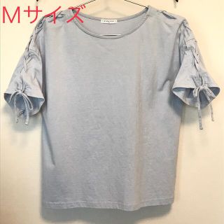 ハニーズ(HONEYS)の袖レースアップカットソー☆Honeys☆Ｍサイズ(Tシャツ(半袖/袖なし))