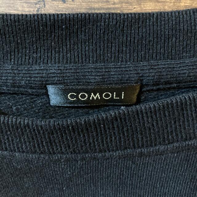 comoli スウェット　黒 1