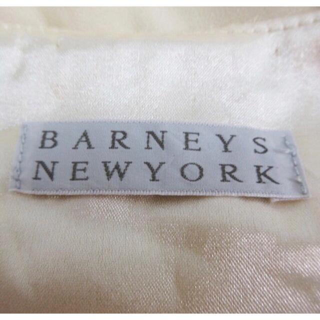 BARNEYS NEW YORK(バーニーズニューヨーク)のバーニーズニューヨーク・ワンピース・ドレス・アイボリー×リボン・S-M・新品 レディースのワンピース(ひざ丈ワンピース)の商品写真
