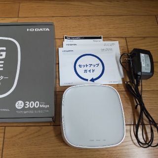 アイオーデータ(IODATA)の送料無料I・O DATA SIMフリー4G/LTEルーター WN-CS300FR(PC周辺機器)