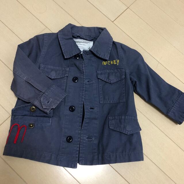 MARKEY'S(マーキーズ)のMARKEY'S Mickey長袖シャツ キッズ/ベビー/マタニティのベビー服(~85cm)(シャツ/カットソー)の商品写真