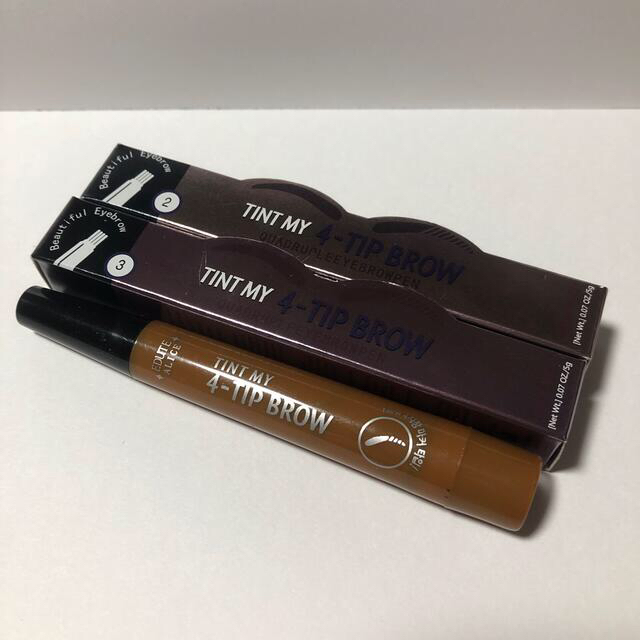 TINT MY 4-TIP BROW コスメ/美容のベースメイク/化粧品(アイブロウペンシル)の商品写真