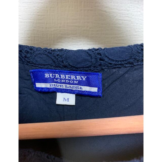 BURBERRY BLUE LABEL(バーバリーブルーレーベル)のBURBERRY   BLUE LABEL  レース　ワンピース レディースのワンピース(ひざ丈ワンピース)の商品写真