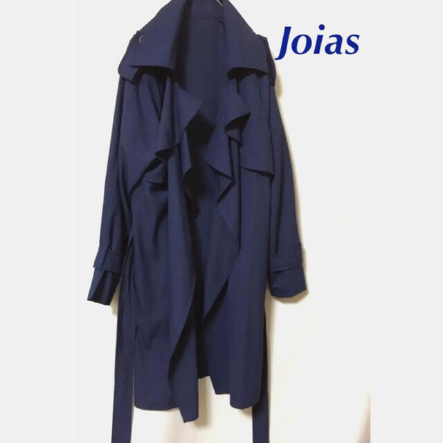 Joias(ジョイアス)のJoias❤︎ネイビーのスプリングコート レディースのジャケット/アウター(スプリングコート)の商品写真