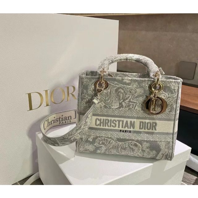 Christian Dior - DIOR  LADY D-LITE ミディアムバッグ