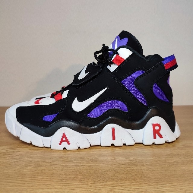 ★美品 NIKE AIR BARRAGE MID QS10中8