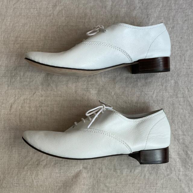 repetto(レペット)のレペット　レースアップシューズ　zizi   白　サイズ36 レディースの靴/シューズ(ローファー/革靴)の商品写真