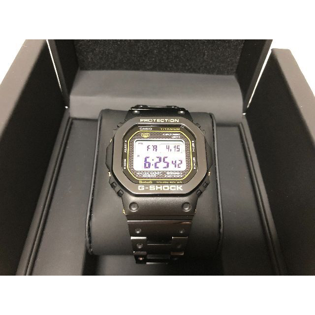 CASIO カシオ G-SHOCK GMW-B5000TB-1JR 極美品 黒