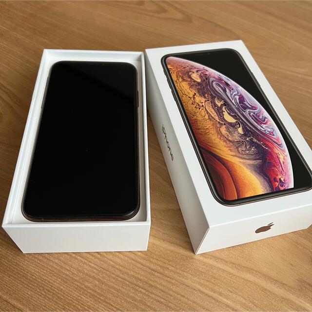 アップル iPhoneXS 256GB Gold iFace セット