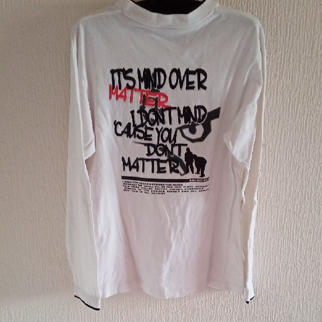 BADBOY(バッドボーイ)のBad Boy　白長袖Tシャツ メンズのトップス(Tシャツ/カットソー(七分/長袖))の商品写真