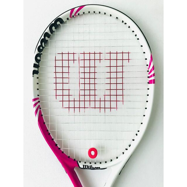 【美品】ウィルソン『hope ホープライト』テニスラケット／G2／軽量／ピンク