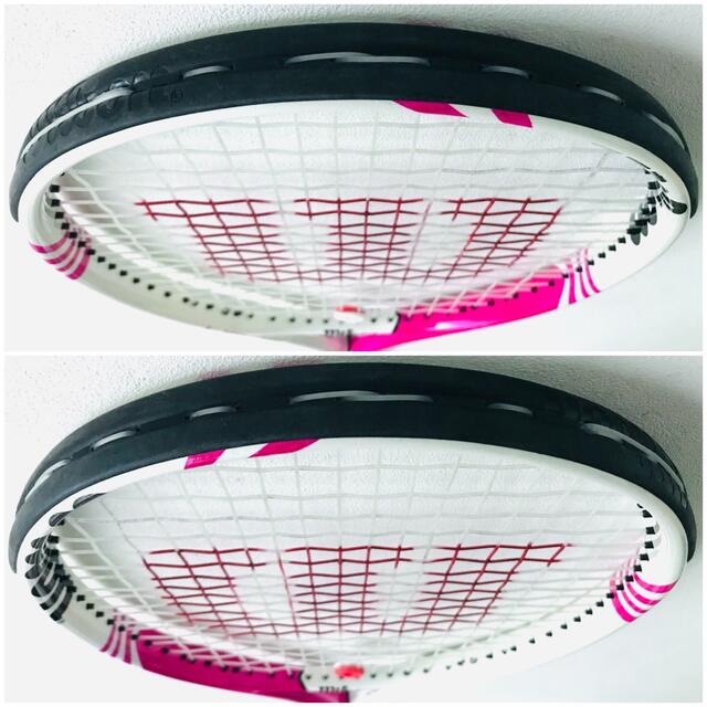 【美品】ウィルソン『hope ホープライト』テニスラケット／G2／軽量／ピンク