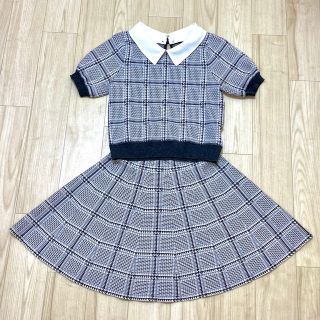 ジルバイジルスチュアート(JILL by JILLSTUART)の【ジルバイ】千鳥格子柄セットアップ【値下げ】(セット/コーデ)