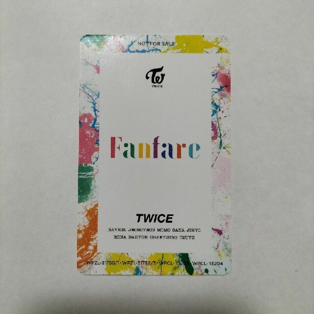 twice チェヨン　ハイタッチ券