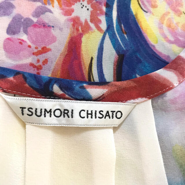 美品　TSUMORI CHISATO ツモリチサト　シルク　ワンピース 9
