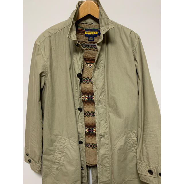 マニュアルアルファベット　シャツコート メンズのジャケット/アウター(ステンカラーコート)の商品写真