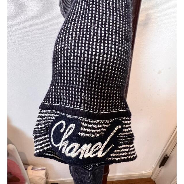 【美品】CHANEL　シャネル　Tシャツ　ワンポイント　ニット　ヴィンテージ