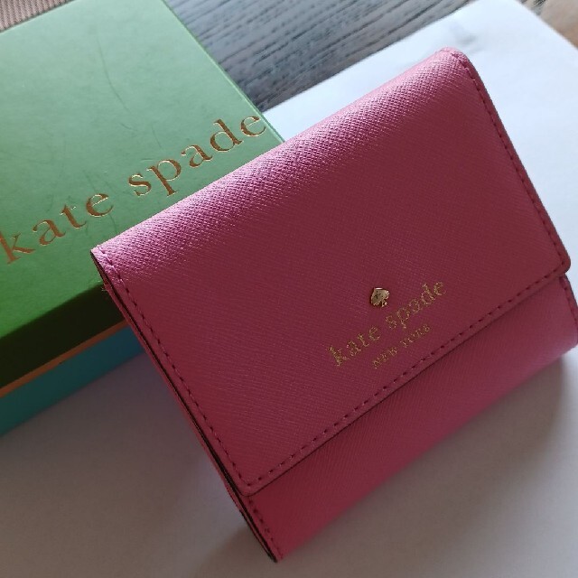 【美品】kate spade　財布　ピンク