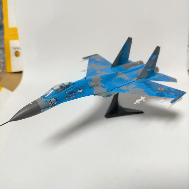 おもちゃ/ぬいぐるみ完成品 Su-27S 1/144 ウクライナ空軍 第831戦術航空旅団 #57