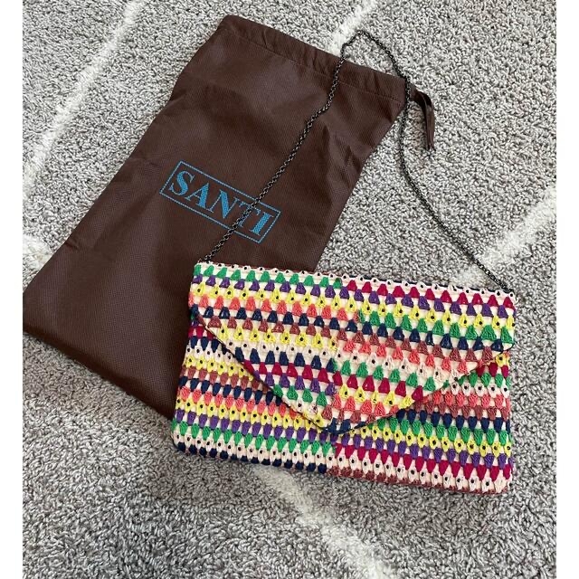 SANTI(サンティ)のSANTI クラッチバッグ　ショルダーバッグ レディースのバッグ(クラッチバッグ)の商品写真