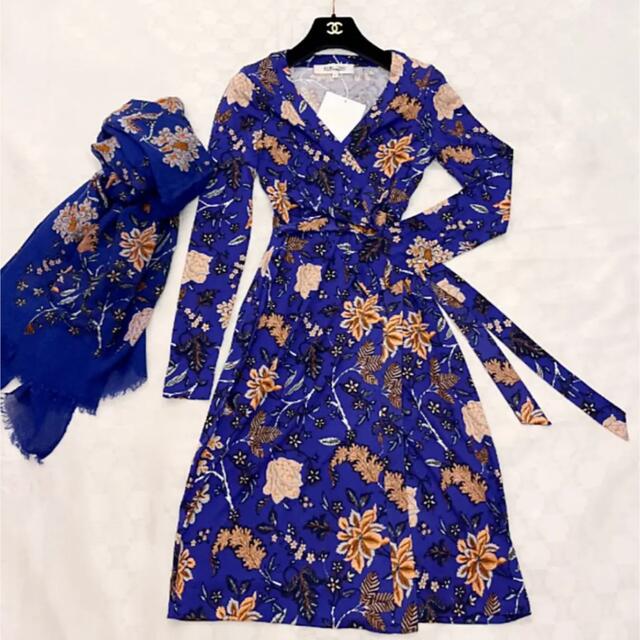 未使用☆DVF ワンピース　US4 ダイアン フォン ファステンバーグ