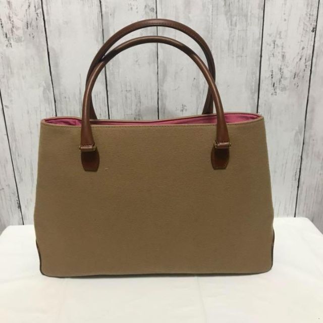 kate spade new york(ケイトスペードニューヨーク)のkate spade ケイトスペード　トートバッグ　ウール　レザー　オフィス レディースのバッグ(トートバッグ)の商品写真