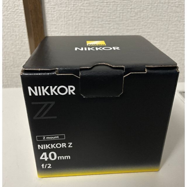 【新品・未使用】Nikon ニコンnikkor z 40mm f/2 Zマウント