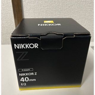 ニコン(Nikon)の【新品・未使用】Nikon ニコンnikkor z 40mm f/2 Zマウント(レンズ(単焦点))